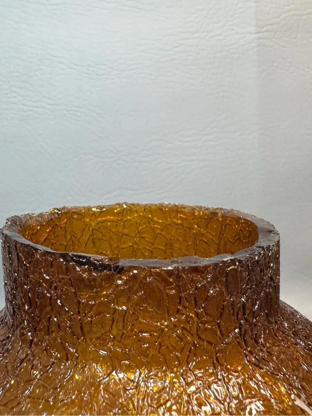 Vintage MCM Art Deco Amber Glass Globe Lamp Chandelier Shade Etched Design set 3